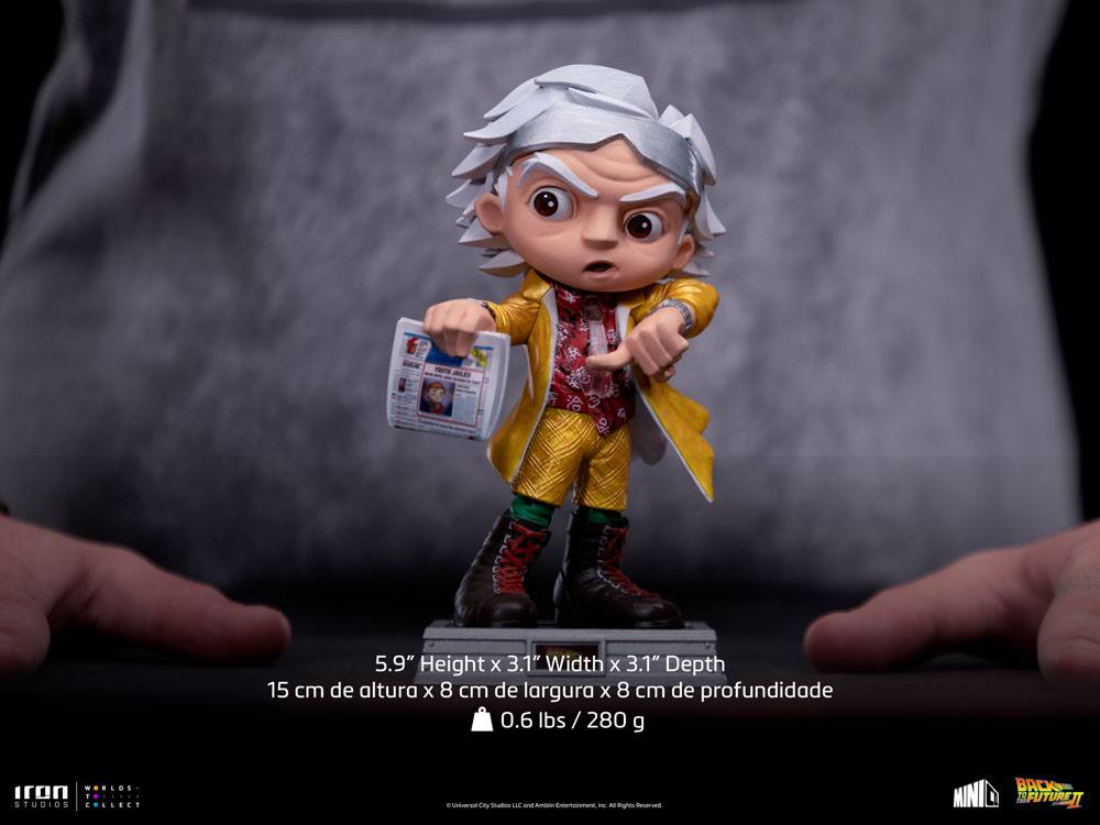 Back to the Future II Mini Co. PVC Figure Doc Brown 15 cm by LAB7 Malta, Europe
