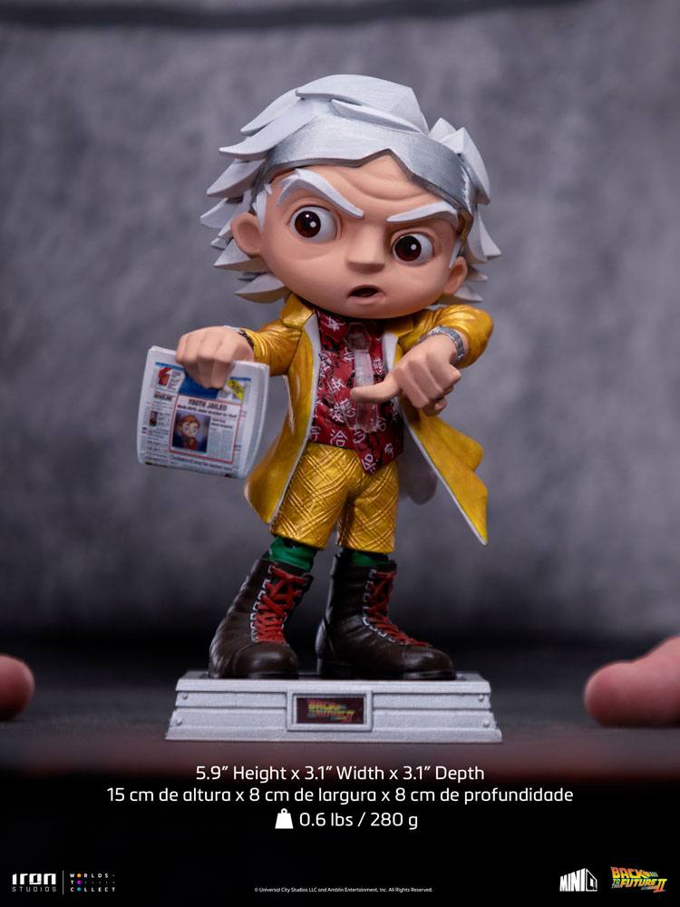 Back to the Future II Mini Co. PVC Figure Doc Brown 15 cm by LAB7 Malta, Europe