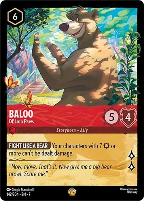 Baloo - Ol' Iron Paws (142/204) (Archazia's Island) in Malta | LAB7