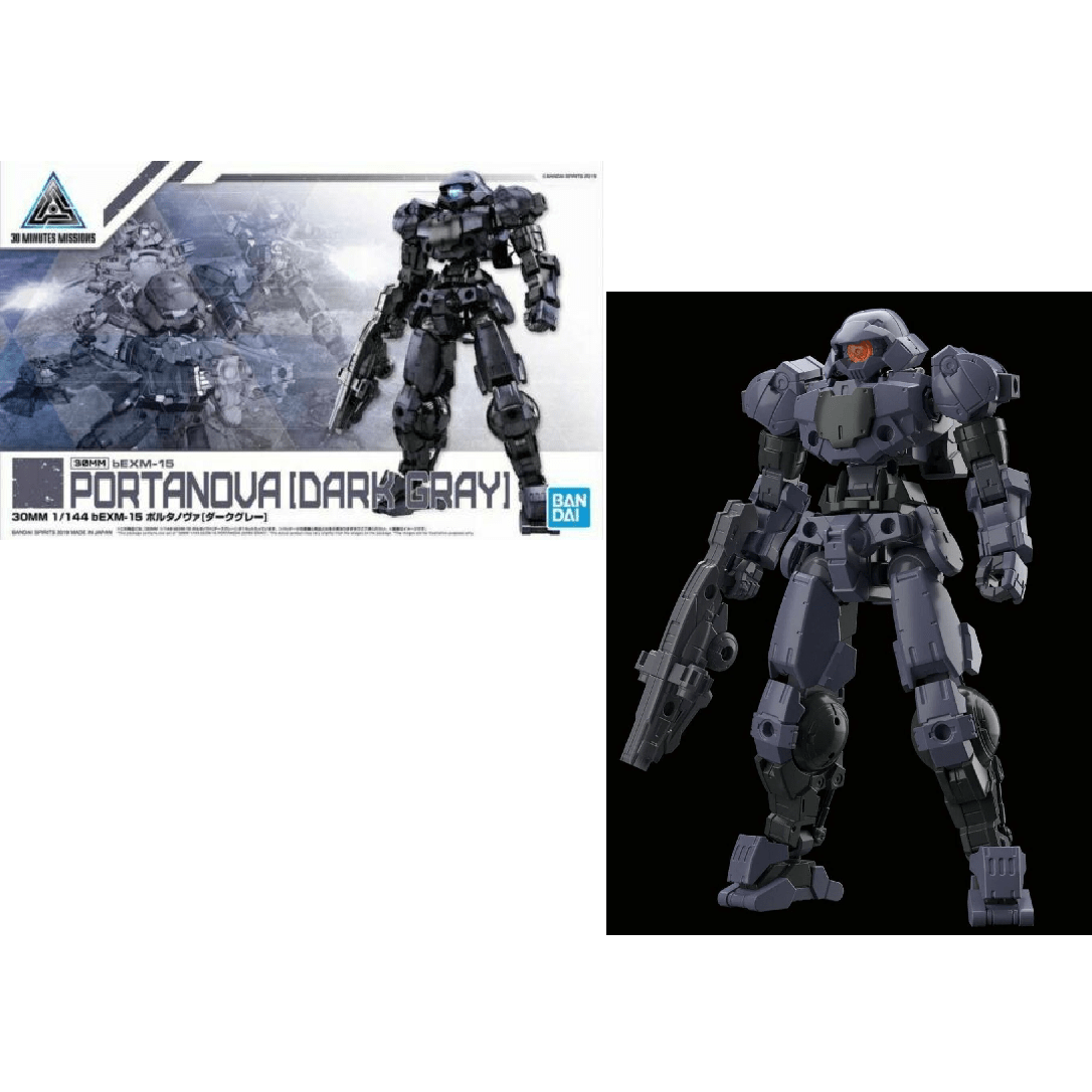 Bandai 30mm Bemx-15 Portanova Dark Grey 1/144 in Malta | LAB7