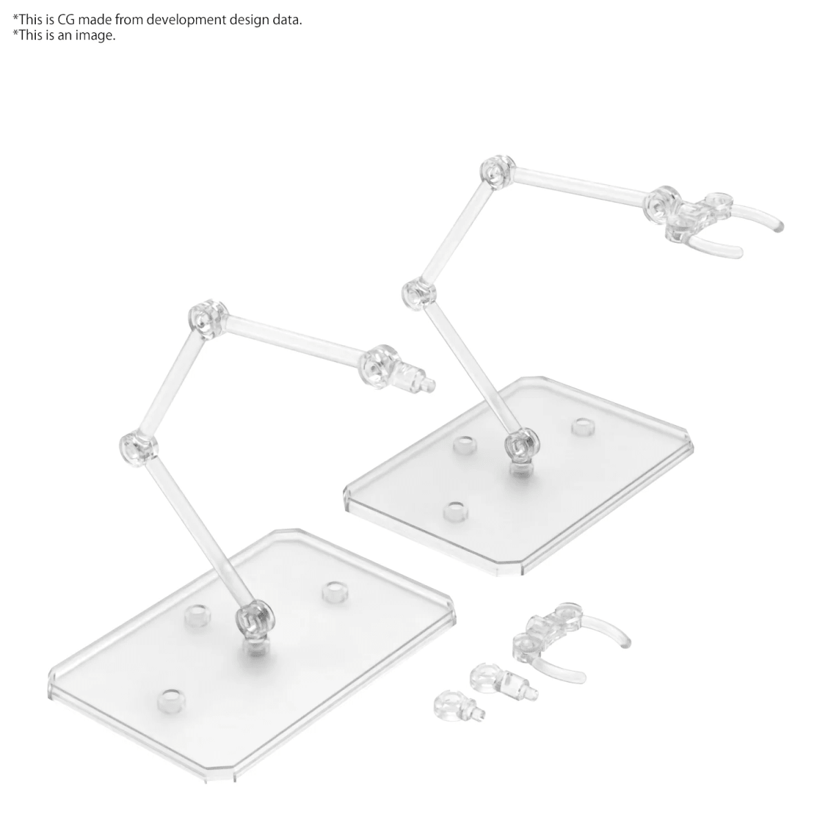 Bandai Action Base 6 – Compact Display Stand 2-Pack for Small Gundam Models in Malta | LAB7