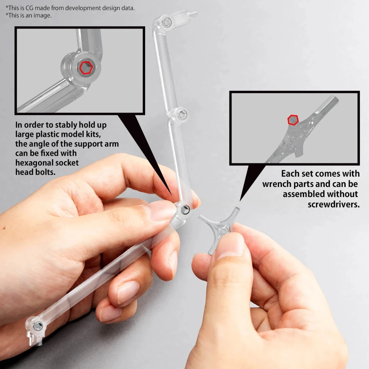 Bandai Action Base 8 Clear Color – Display Stand for Gunpla & Model Kits in Malta | LAB7