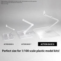Bandai Action Base 8 Clear Color – Display Stand for Gunpla & Model Kits in Malta | LAB7