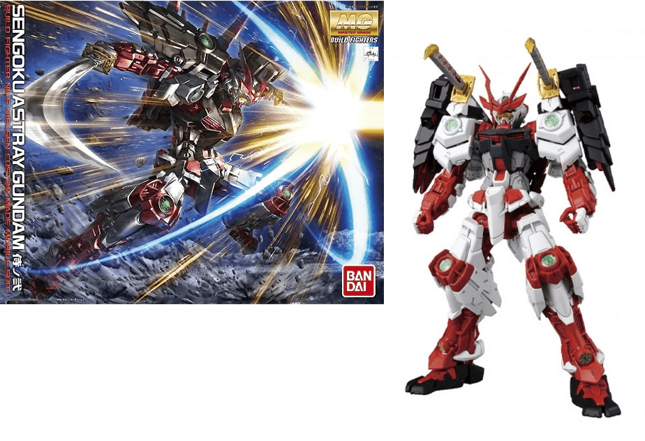 Bandai - Bandai Gundam MG 1/100 Sengoku Astray Gundam Model Kit