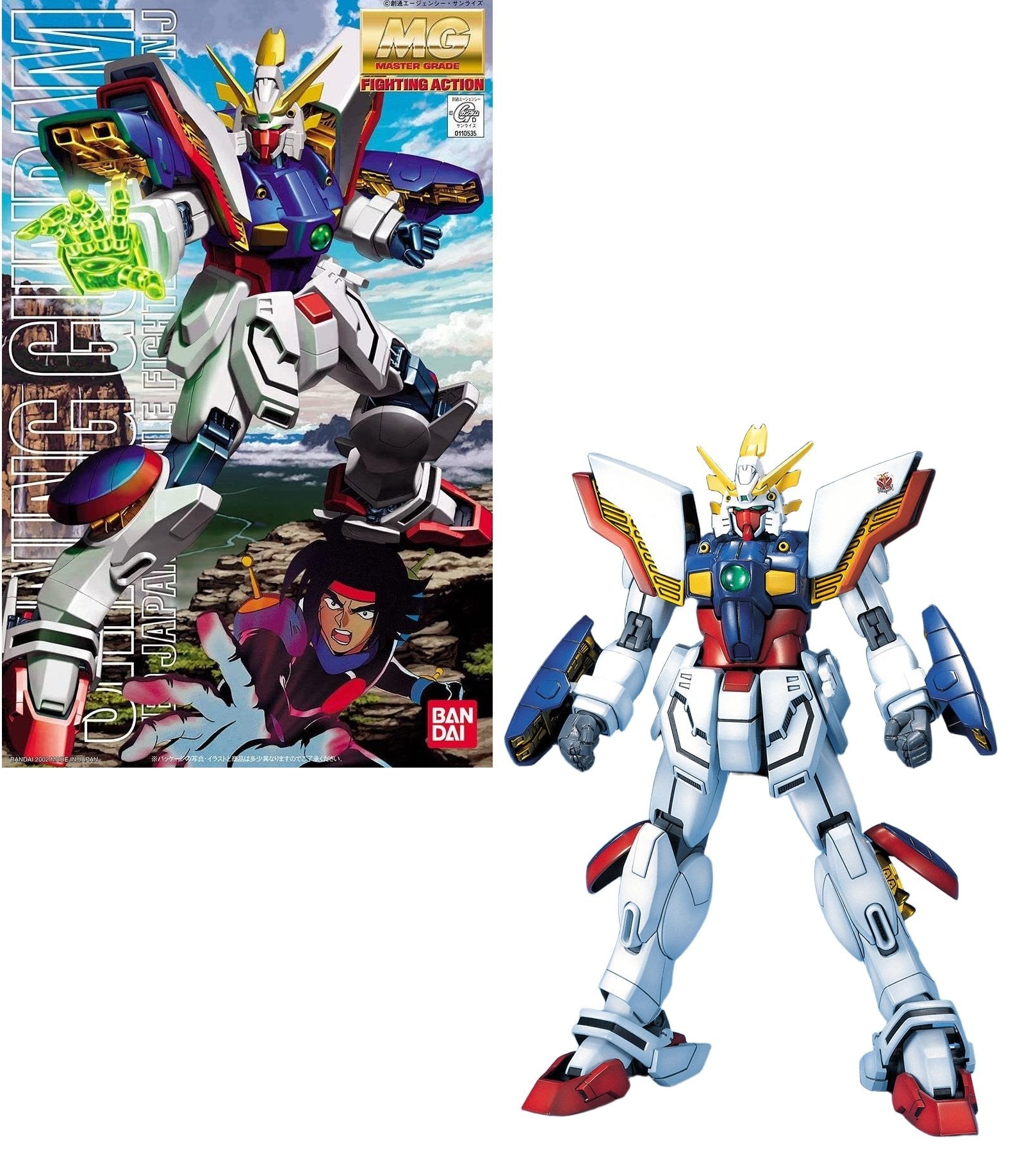 Bandai - Bandai Gundam MG 1/100 Shining Gundam Model Kit