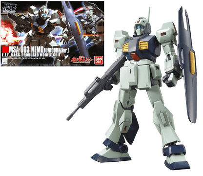Bandai - Bandai HGUC 1/144 Nemo Unicorn Ver. Model Kit – Gundam UC