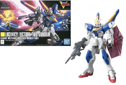 Bandai - Bandai HGUC 1/144 Victory Two Gundam LM314V21 Model Kit