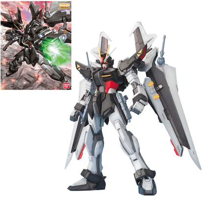 Bandai - Bandai MG 1/100 Strike Noir Gundam Model Kit – SEED Stargazer