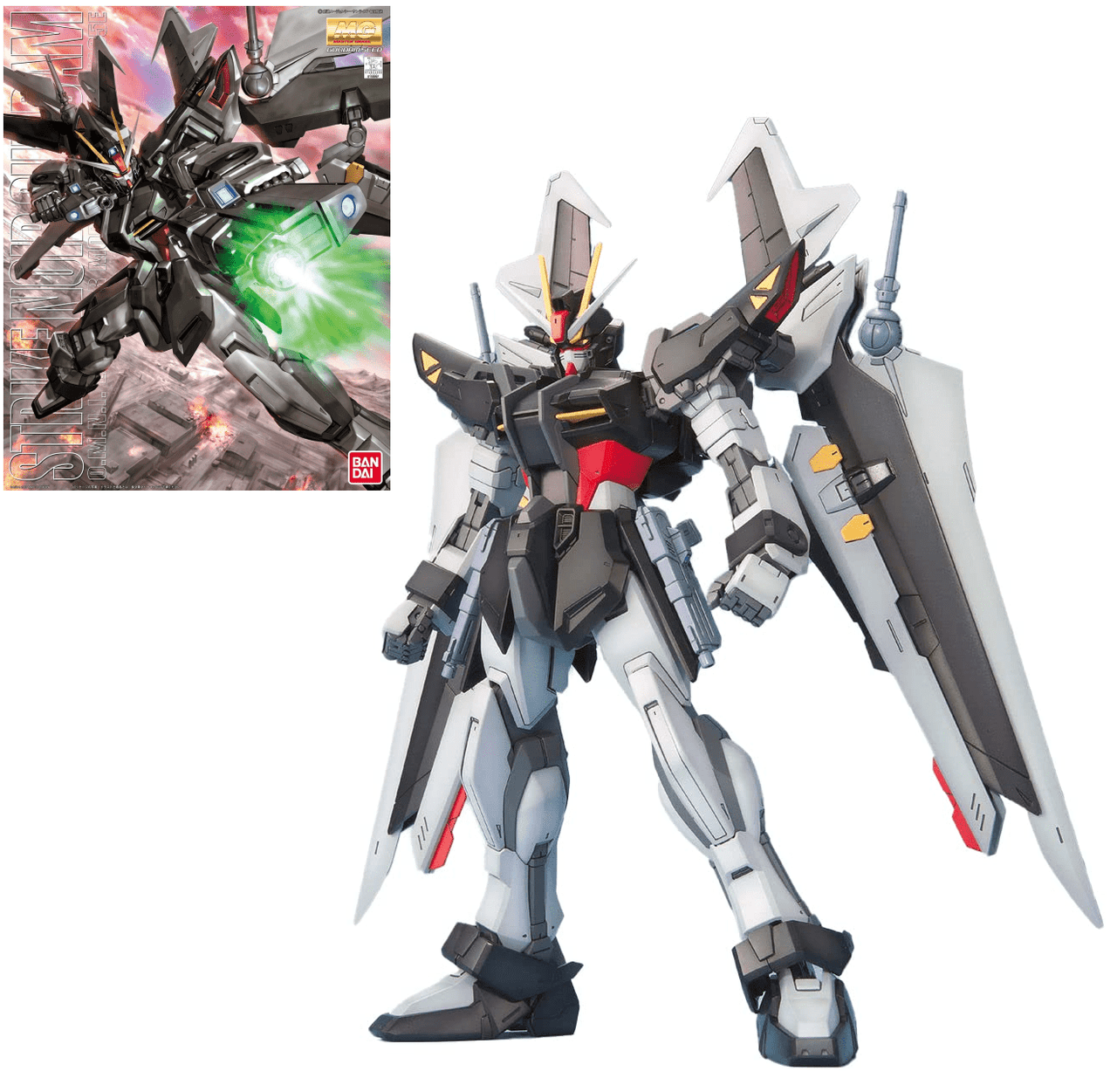 Bandai MG 1/100 Strike Noir Gundam Model Kit – SEED Stargazer by LAB7 Malta, Europe