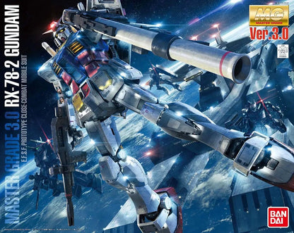 Bandai - Bandai MG RX - 78 - 2 Gundam Ver. 3.0 Master Grade Kit 18 cm