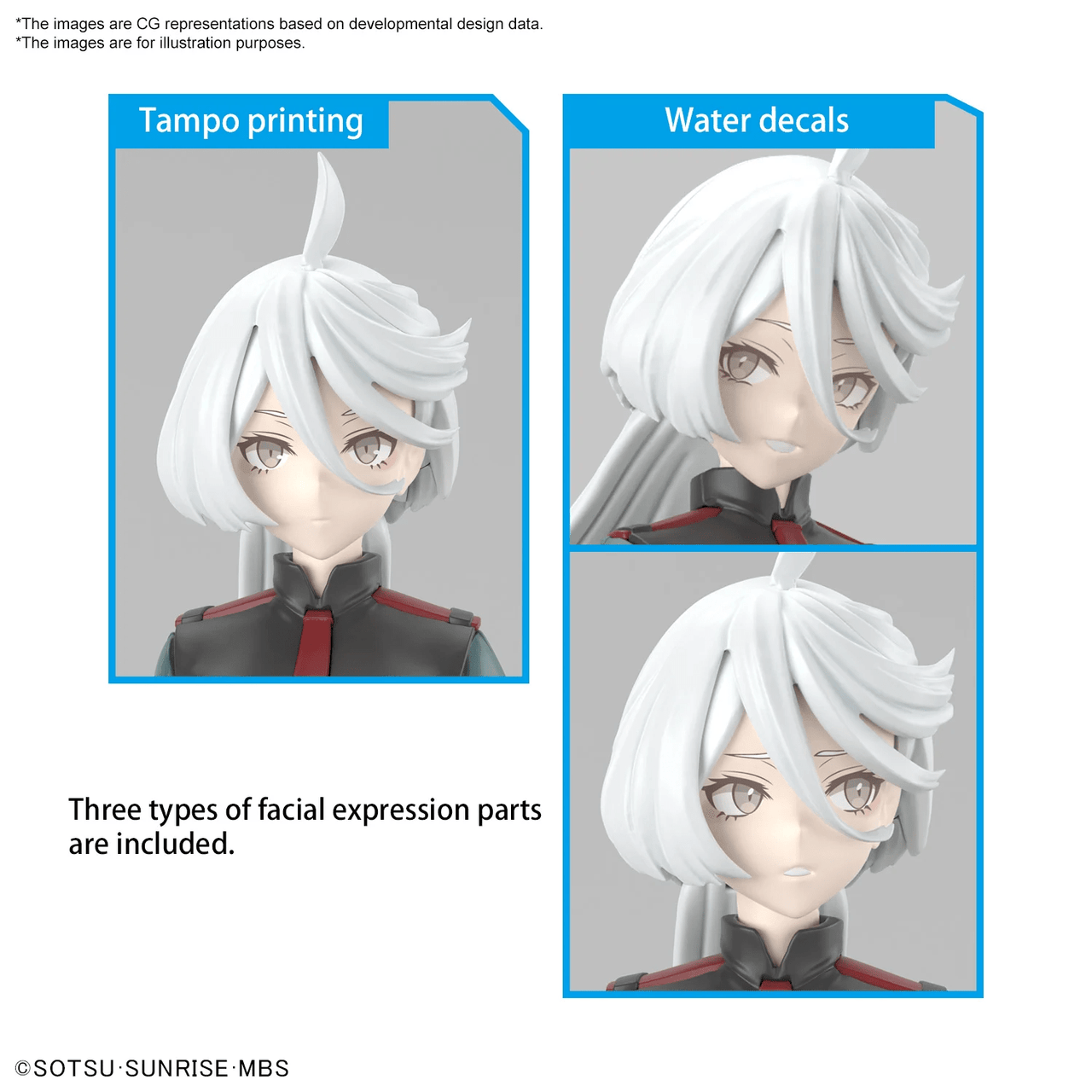 Bandai Figure - rise Standard Miorine Rembran Model Kit – Gundam WfM 4573102640093 by LAB7 Malta, Europe