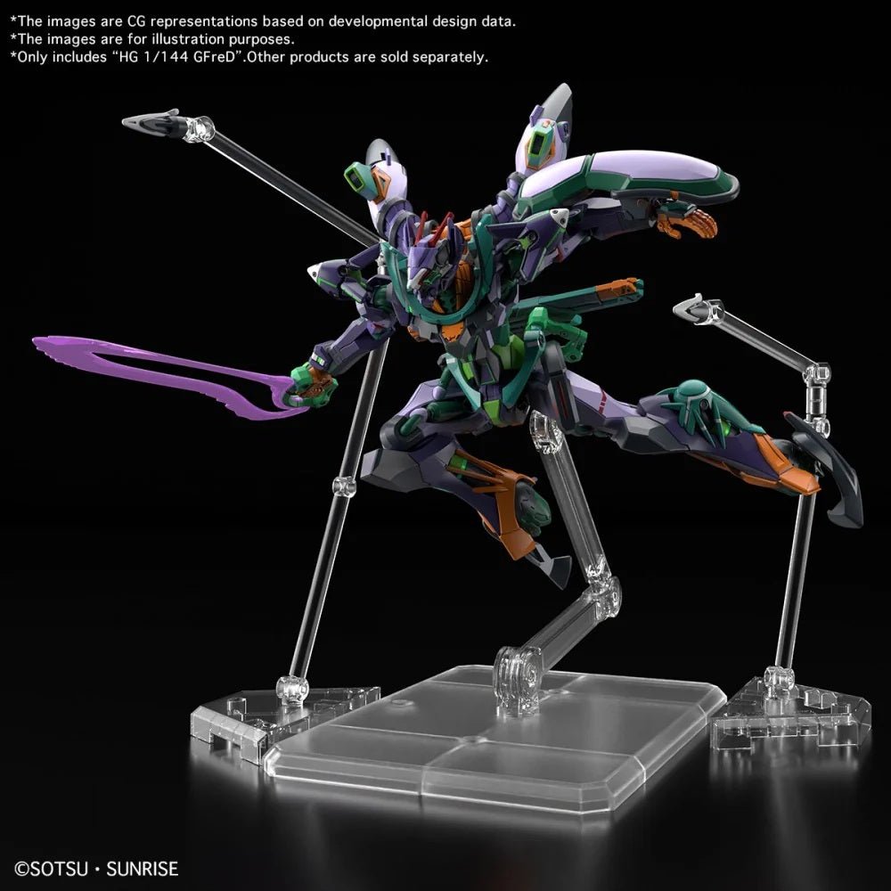Bandai Gundam 1/144 GQuuuuuuX Gfred Model Kit by LAB7 Malta, Europe