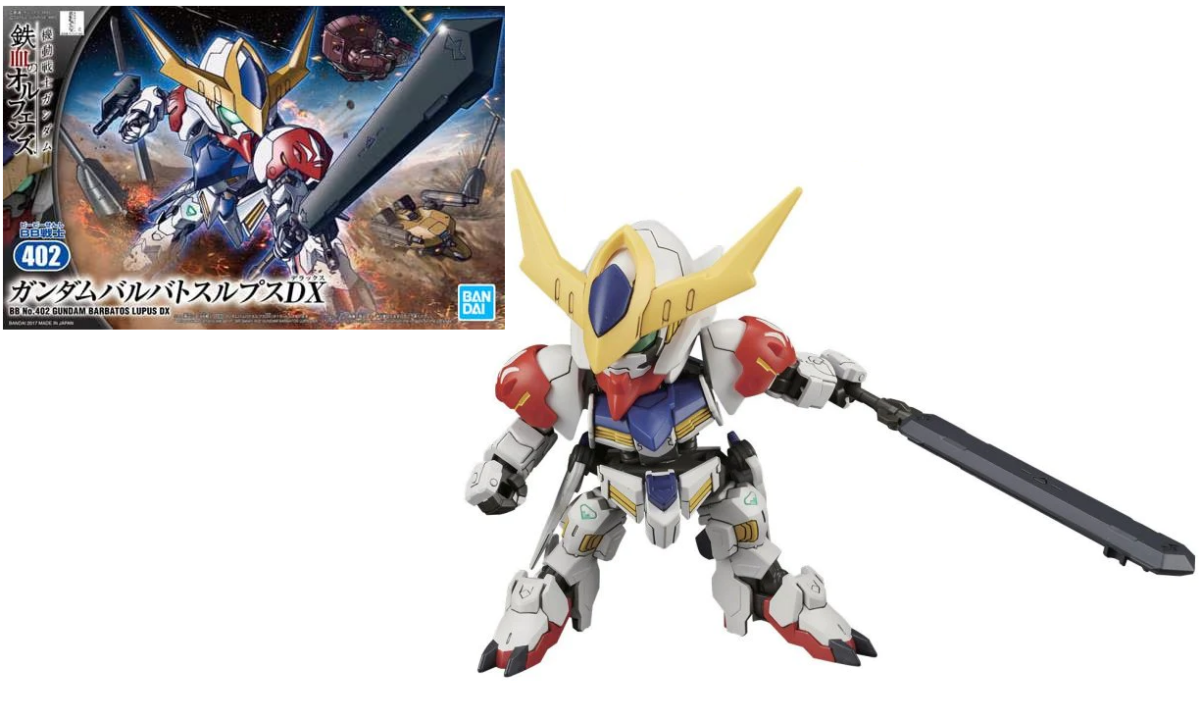 Bandai Gundam Barbatos Lupus DX BB402 – SD Model Kit from Iron-Blooded Orphans in Malta | LAB7