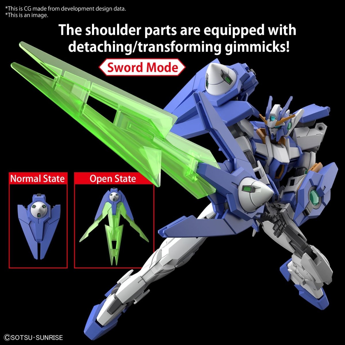 Bandai GUNDAM HG 1/144 Gundam 00 Diver Arc – High Grade Gundam Build Metaverse Model Kit in Malta | LAB7