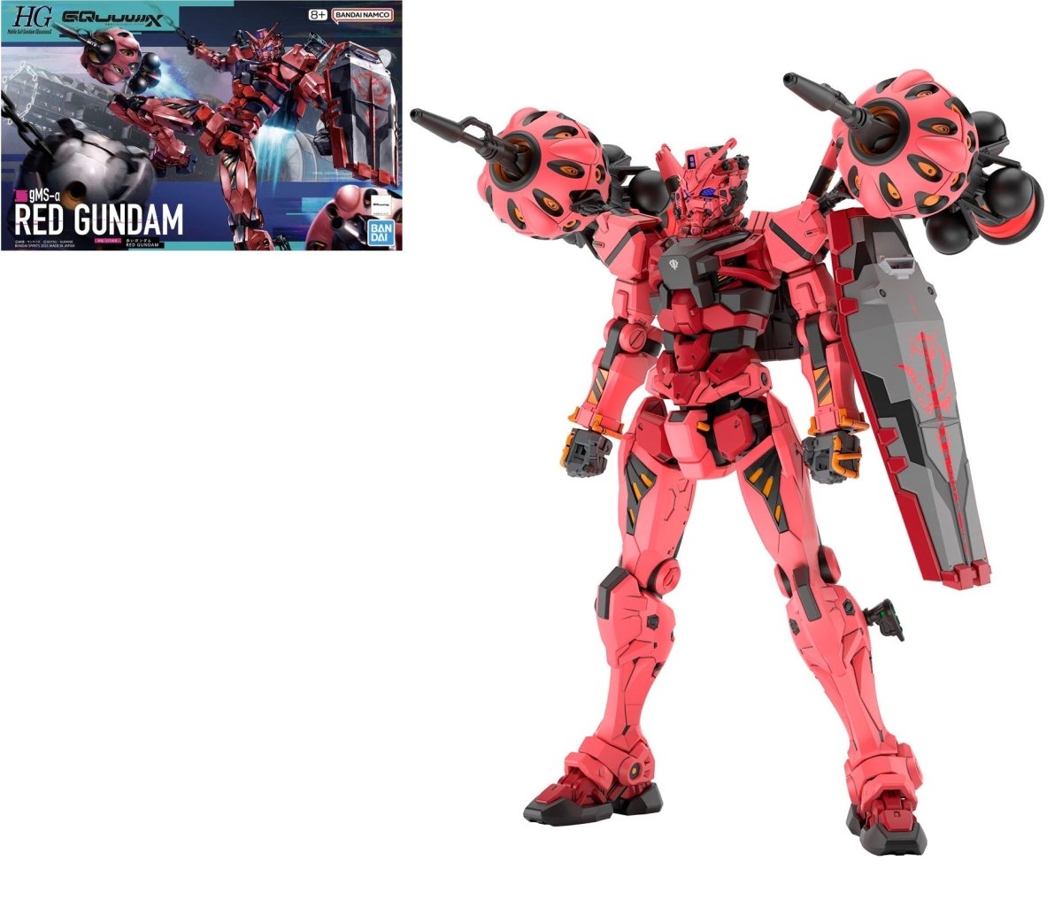 Bandai Gundam HG 1/144 Red Gundam GQuuuuuuX Series Model Kit