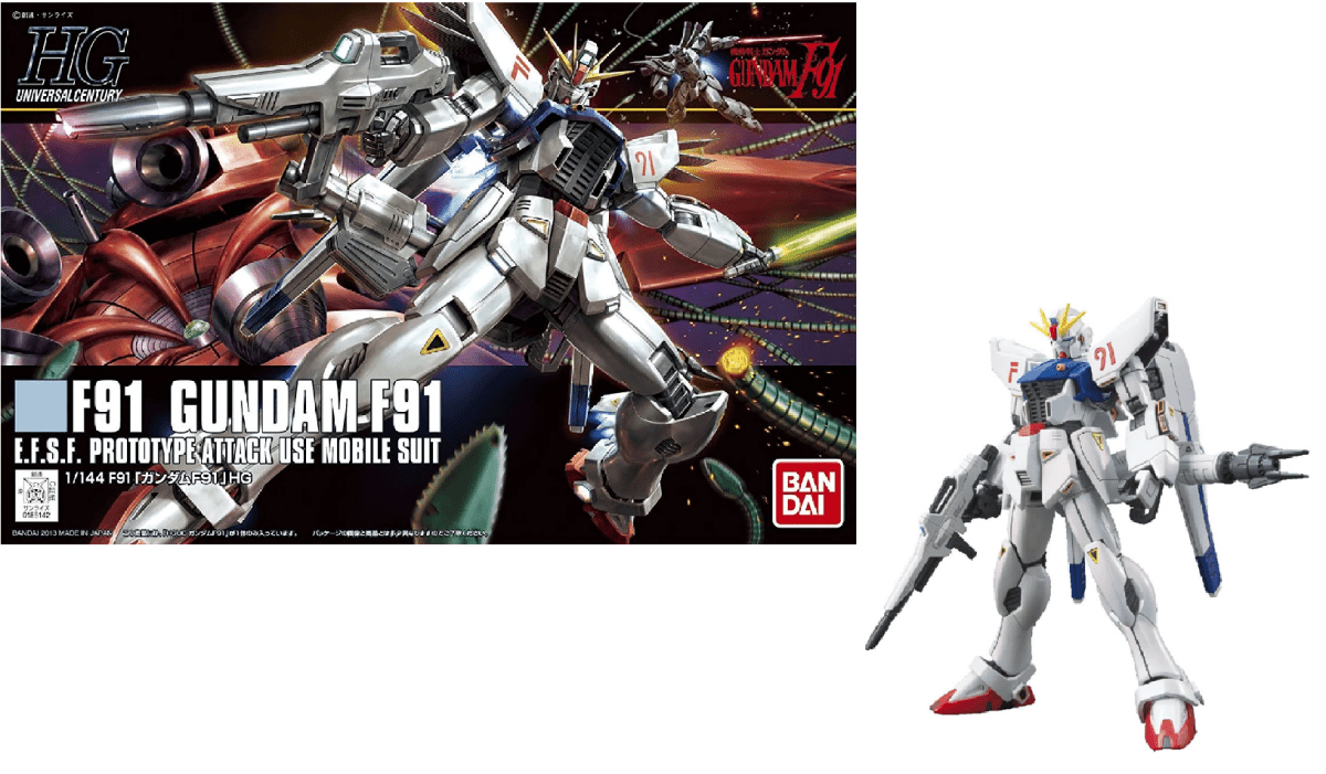 Bandai GUNDAM HGUC 1/144 Gundam F91 – High Grade Universal Century Model Kit in Malta | LAB7