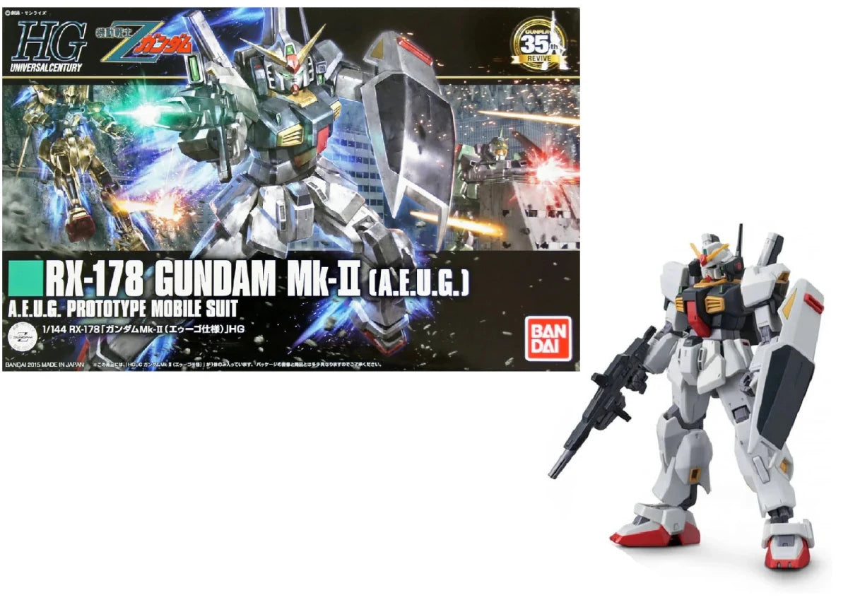 Bandai Gundam HGUC 1/144 RX-178 Gundam MK-II AEUG Model Kit in Malta | LAB7