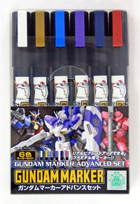 Bandai Gundam Marker GMS-124 Advanced Set – Model Kit Detailing Pens in Malta | LAB7