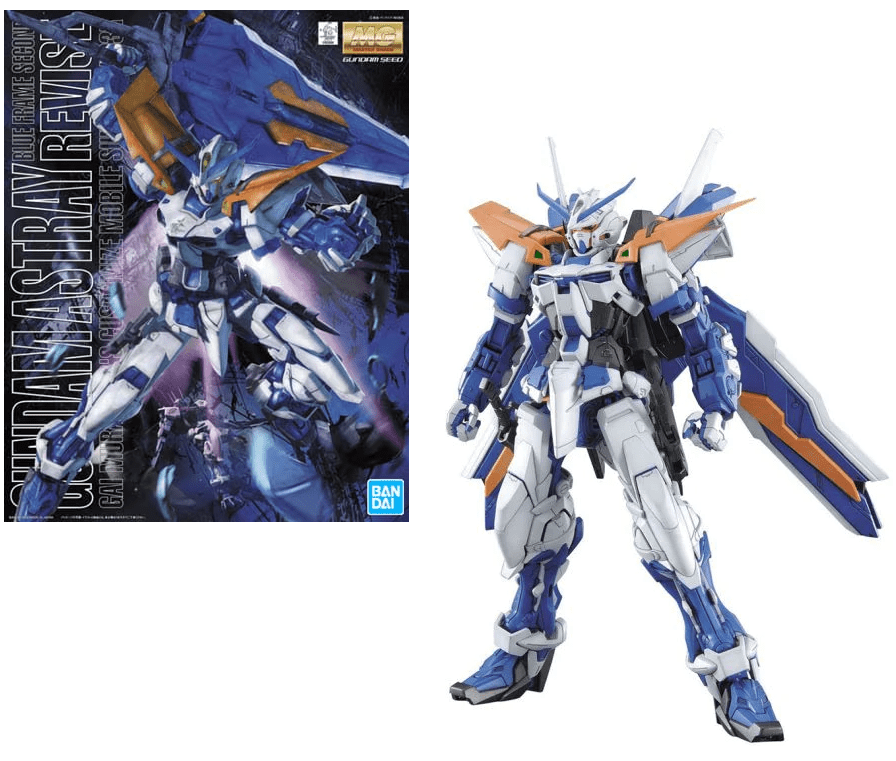 Bandai Gundam MG 1/100 Astray Blue Frame 2nd Revise Model Kit 18cm in Malta | LAB7