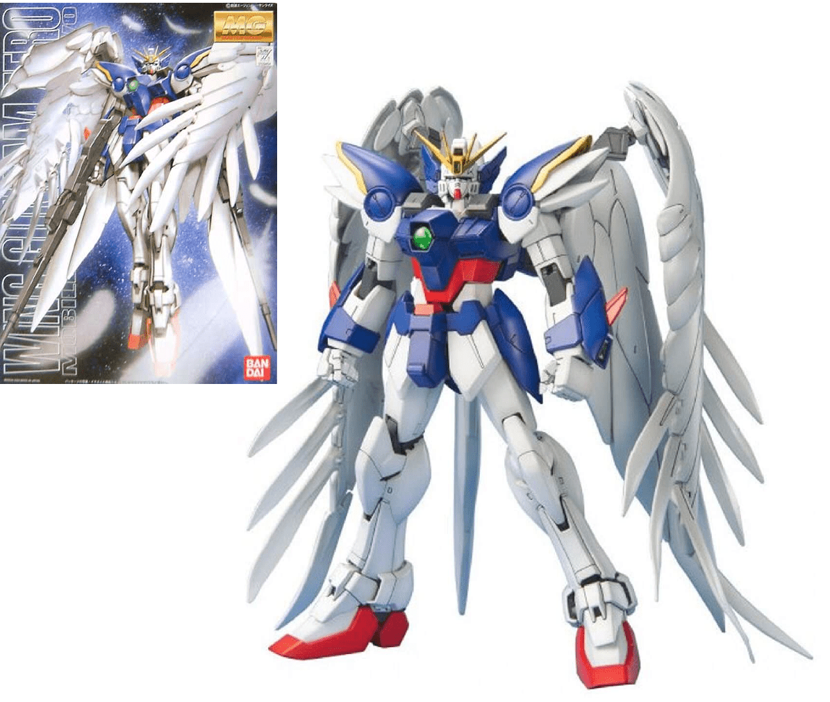 Bandai GUNDAM MG Wing Gundam Zero Custom 1/100 – Master Grade Model Kit in Malta | LAB7