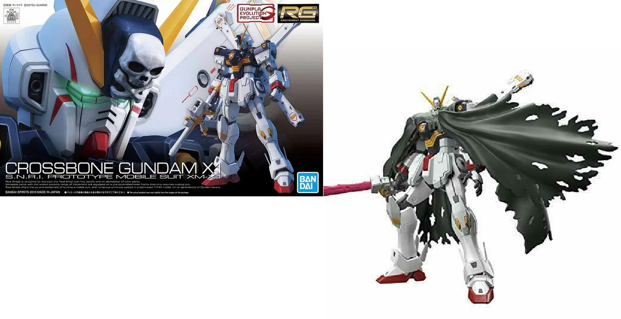 GUNDAM - Kit modello - Real Grade - Crossbone X1 - 1/144