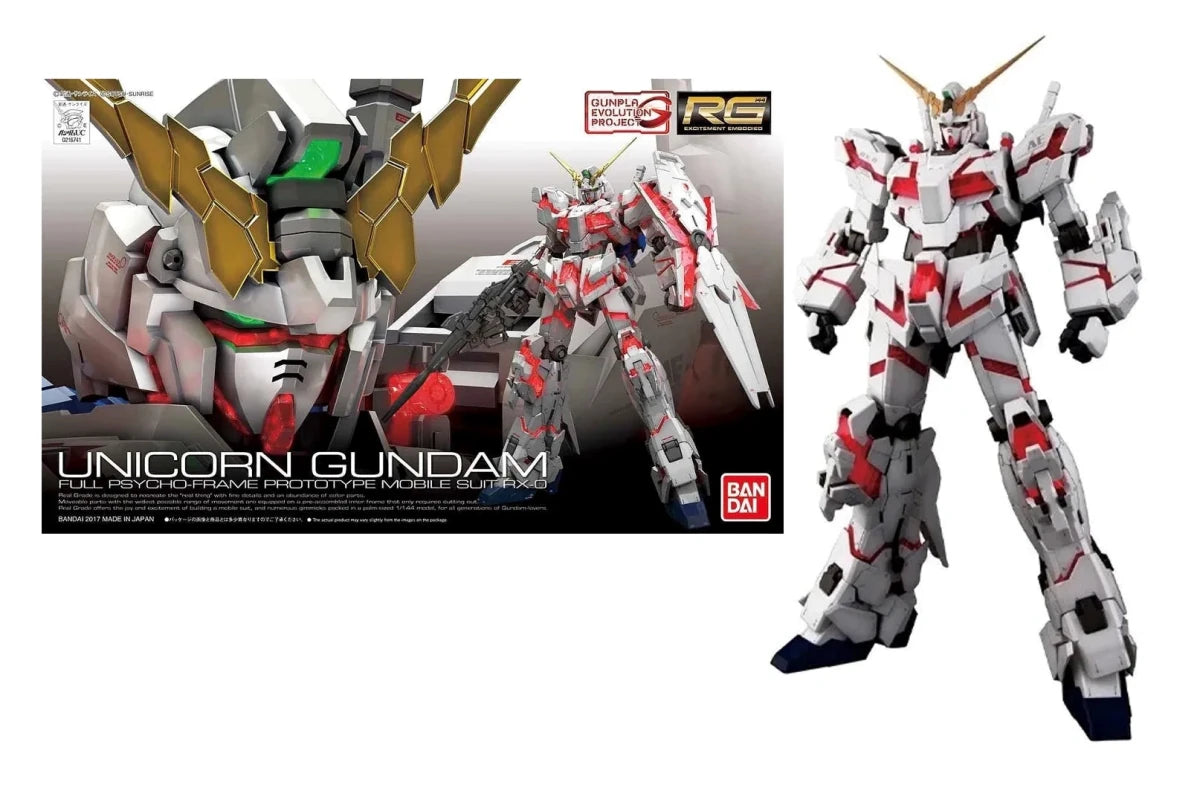 Bandai Gundam RG 1/144 Unicorn Gundam Campaign Model Kit in Malta | LAB7