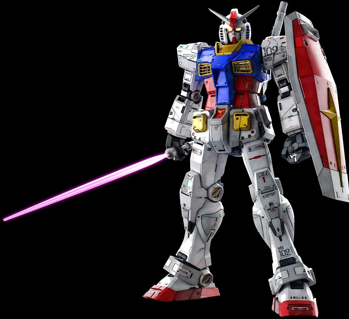 Bandai Gunpla PG 1/60 Unleashed RX - 78 - 2 Gundam Model Kit by LAB7 Malta, Europe