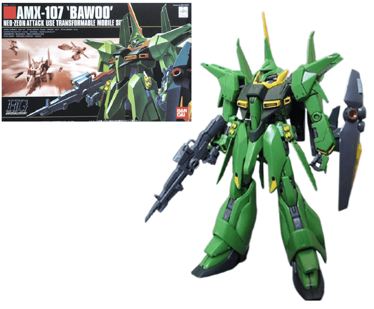 Bandai - HG 1/144 AMX - 107 Bawoo Neo - Zeon Attack Model Kit