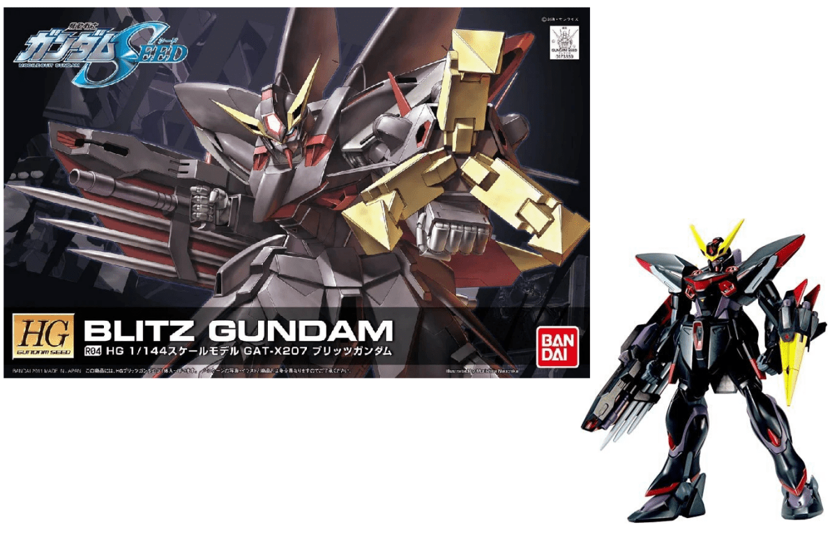 Bandai HG 1/144 Blitz Gundam GAT-X207 Model Kit – SEED