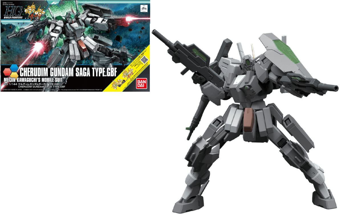 Bandai HG 1/144 Cherudim Saga Type Model Kit – Gundam Build Fighters in Malta | LAB7