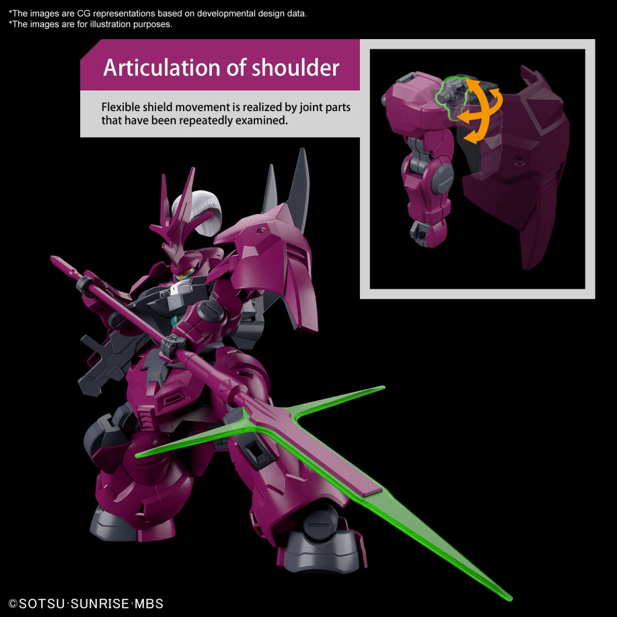 Bandai HG 1/144 Guel’s Dilanza Gundam Model Kit by LAB7 Malta, Europe