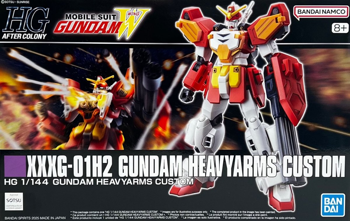 Bandai HGAC 1/144 Gundam Heavyarms Custom – Gundam Wing High Grade Model Kit in Malta | LAB7
