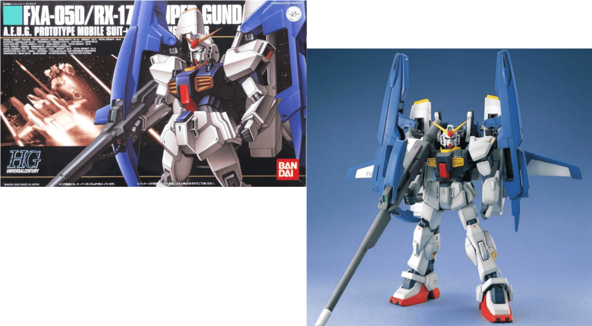Bandai HGUC 1/144 FXA-05D/RX-178 Super Gundam – Zeta Gundam Model Kit in Malta | LAB7
