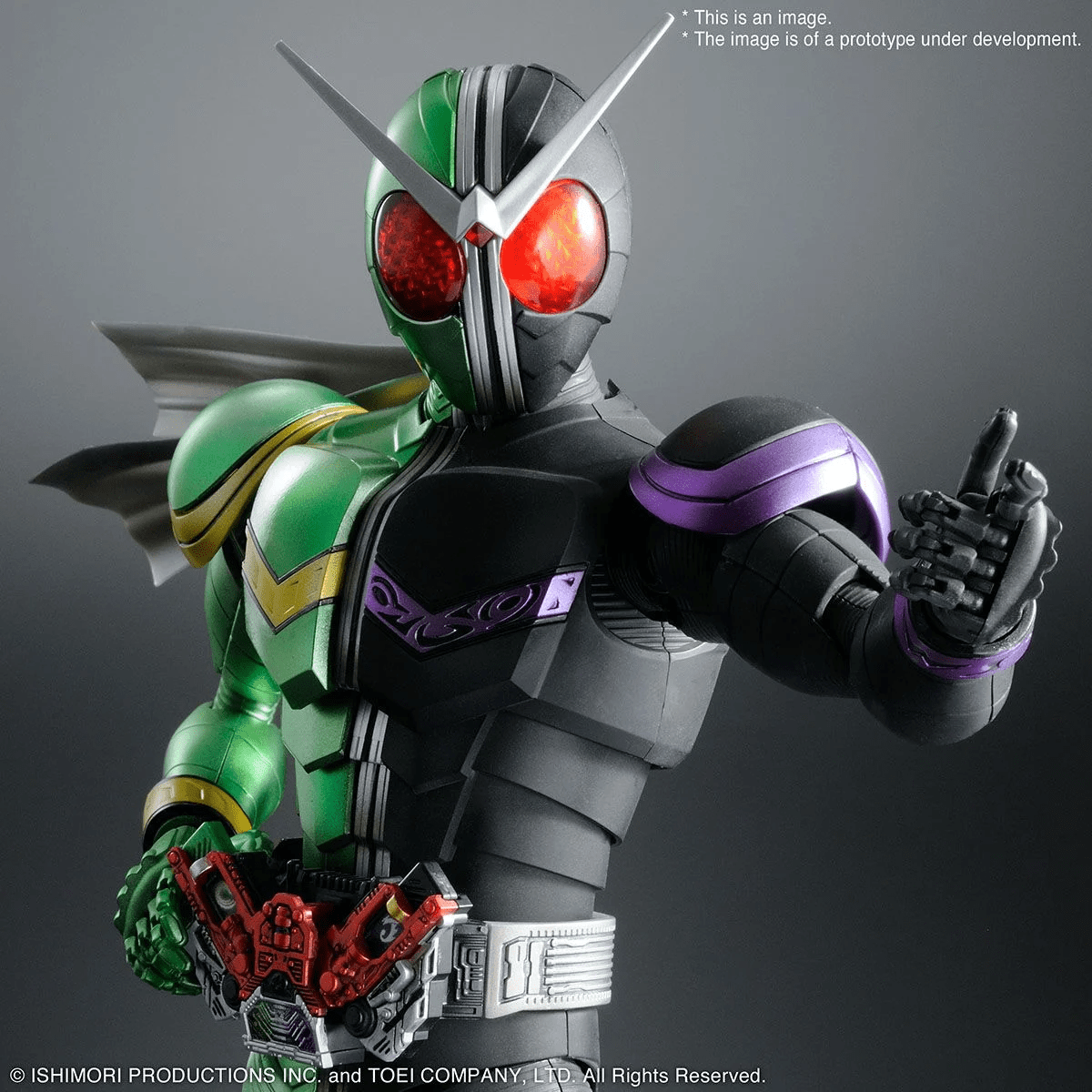 Bandai Kamen Rider Double Cyclone Joker Figure - Rise Artisan Kit by LAB7 Malta, Europe
