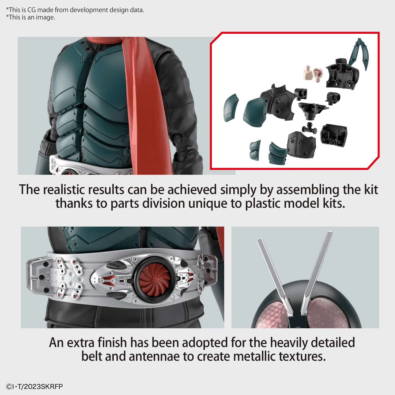 Bandai KAMEN RIDER - Figure-Rise Standard Shin Kamen Rider Model Kit in Malta | LAB7