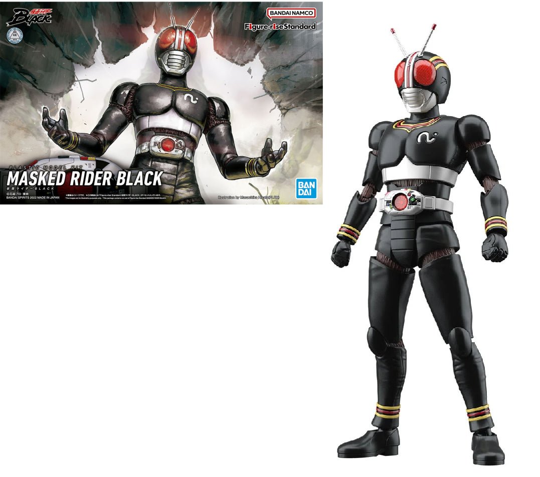 Bandai Kamen Rider - Figure - Rise STD - Masked Rider Black - Model Kit by LAB7 Malta, Europe