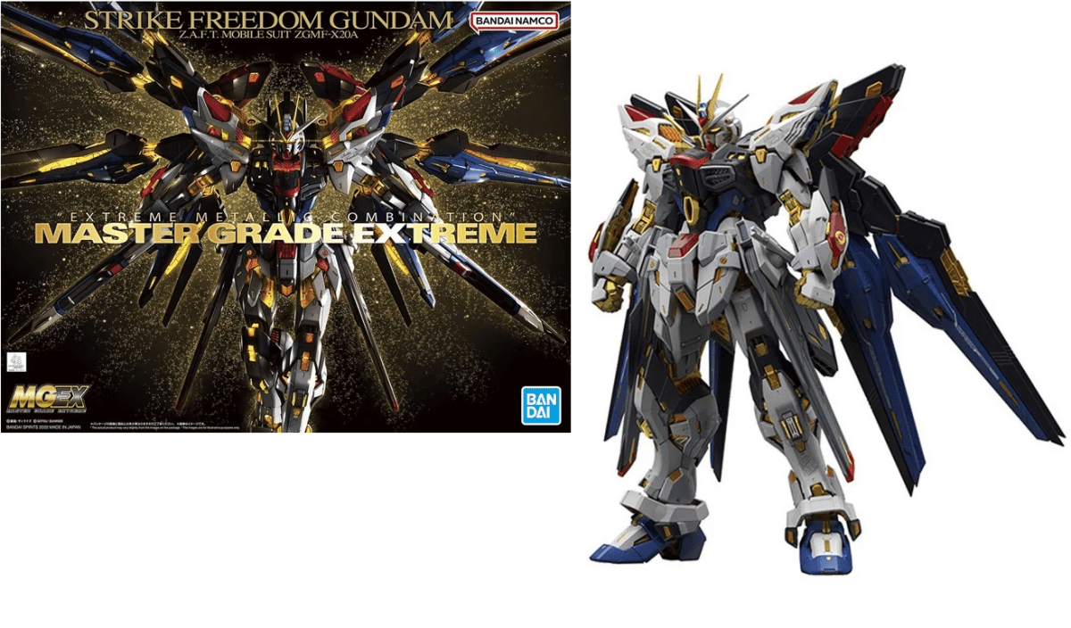 Bandai MGEX Strike Freedom Gundam 1/100