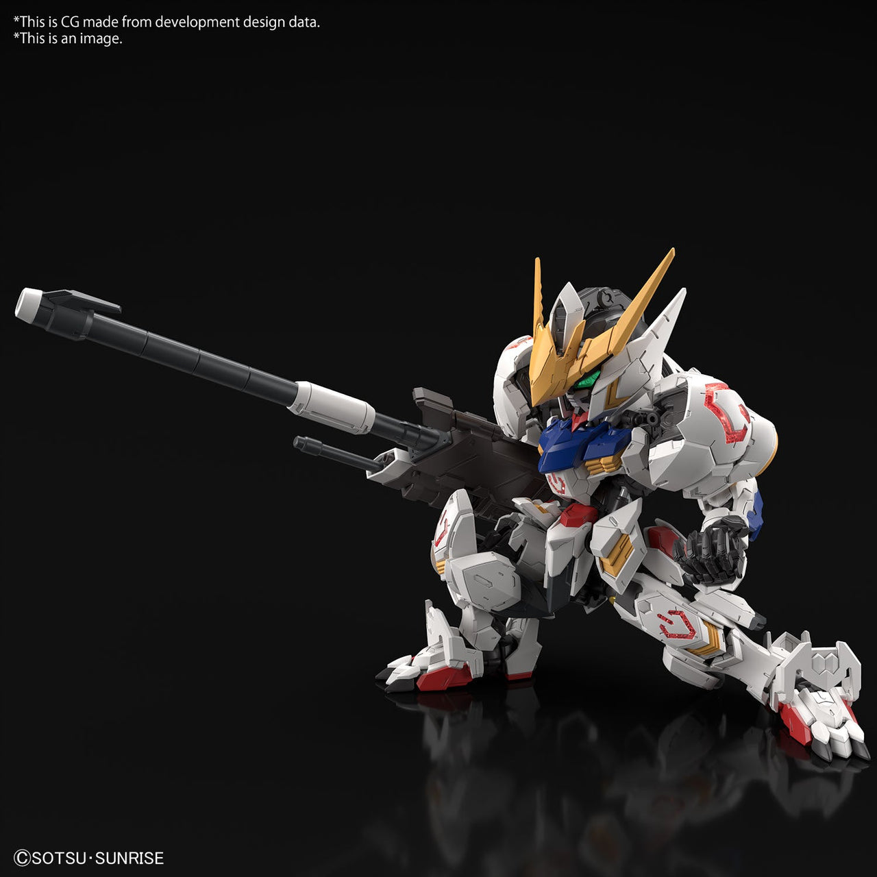 Bandai MGSD Gundam Barbatos Model Kit by LAB7 Malta, Europe
