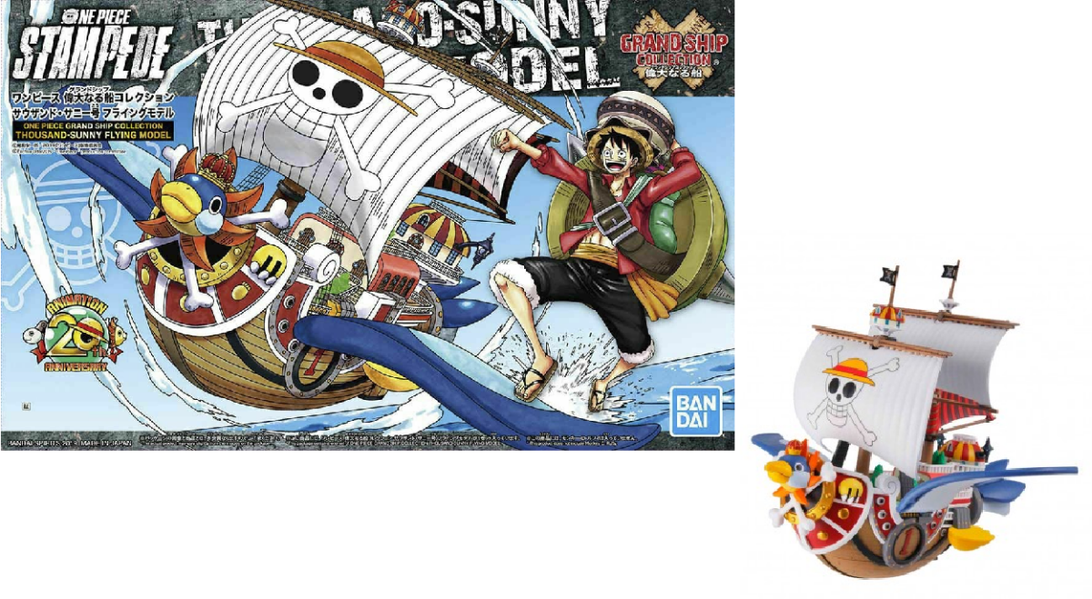 Bandai One Piece Grand Ship Collection – Thousand Sunny Flying Model in Malta | LAB7