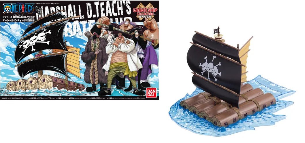 Bandai ONE PIECE Marshall D. Teach Pirate Ship Model Kit – Grand Ship Collection No.11 in Malta | LAB7