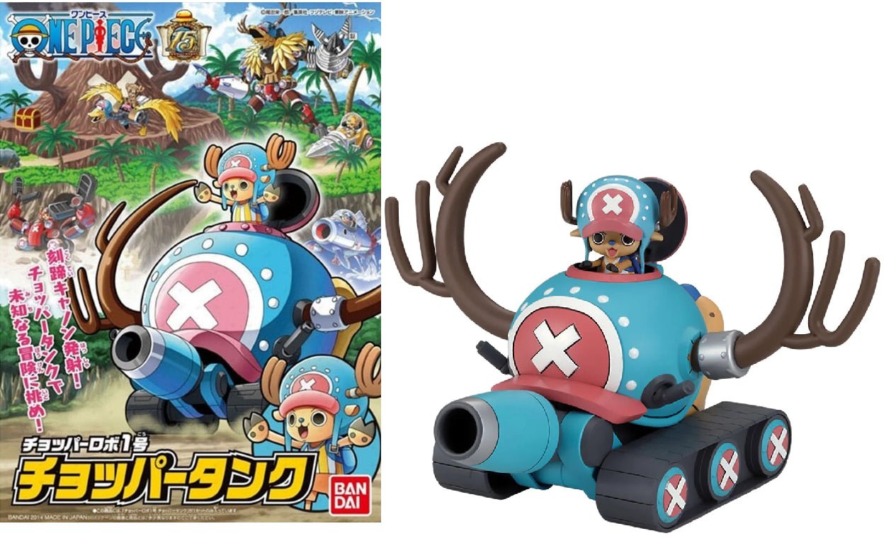 Bandai ONE PIECE Model Kit - Chopper Robo Tank – 10 CM by LAB7 Malta, Europe