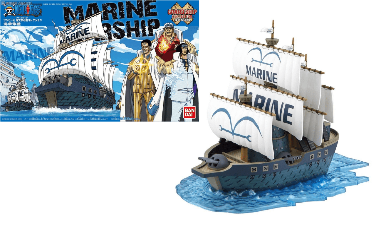 Bandai ONE PIECE Model Kit - Ship - Marine by LAB7 Malta, Europe