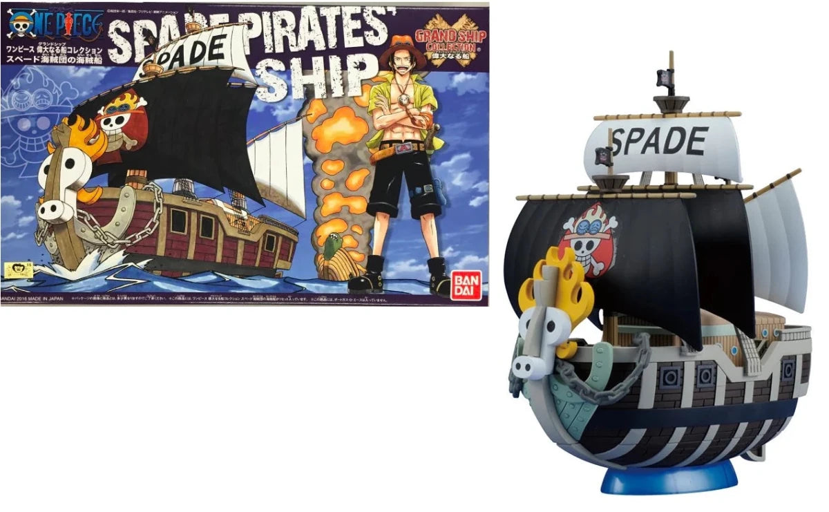 Bandai ONE PIECE Spade Pirates Ship Model Kit – Grand Ship Collection GSC-13 in Malta | LAB7