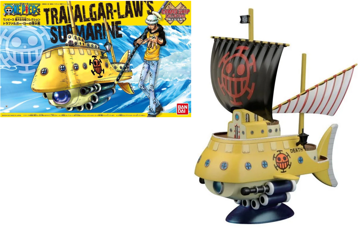 Bandai One Piece Trafalgar Law Submarine Model Kit by LAB7 Malta, Europe