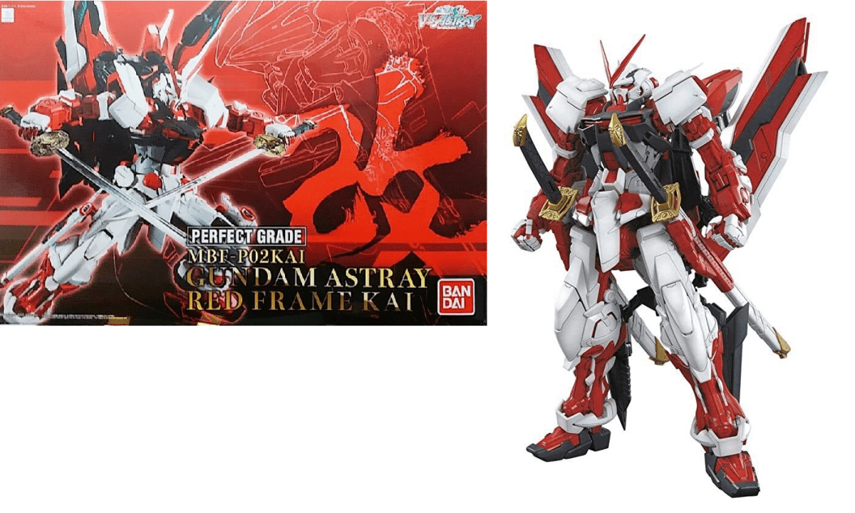 Bandai PG 1/60 Gundam Astray Red Frame Kai – Perfect Grade Model Kit in Malta | LAB7