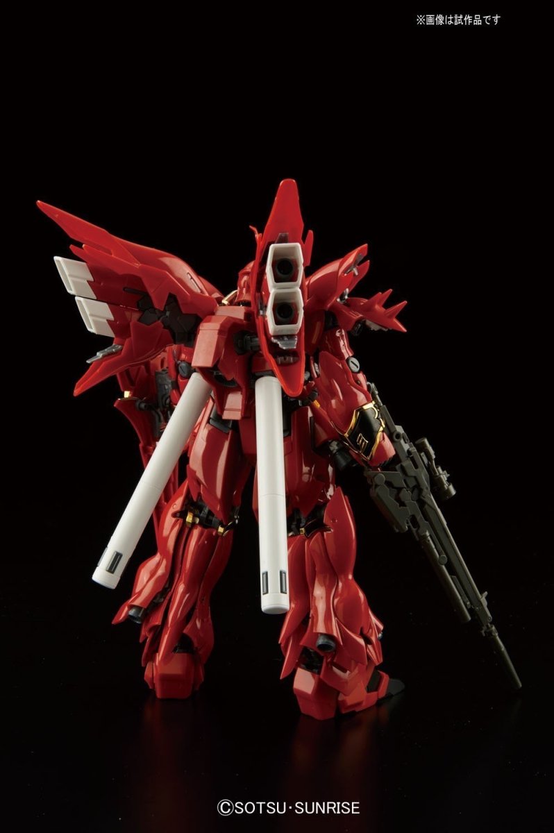 GUNDAM - Modellbausatz - Real Grade - MSN-06S Sinanju