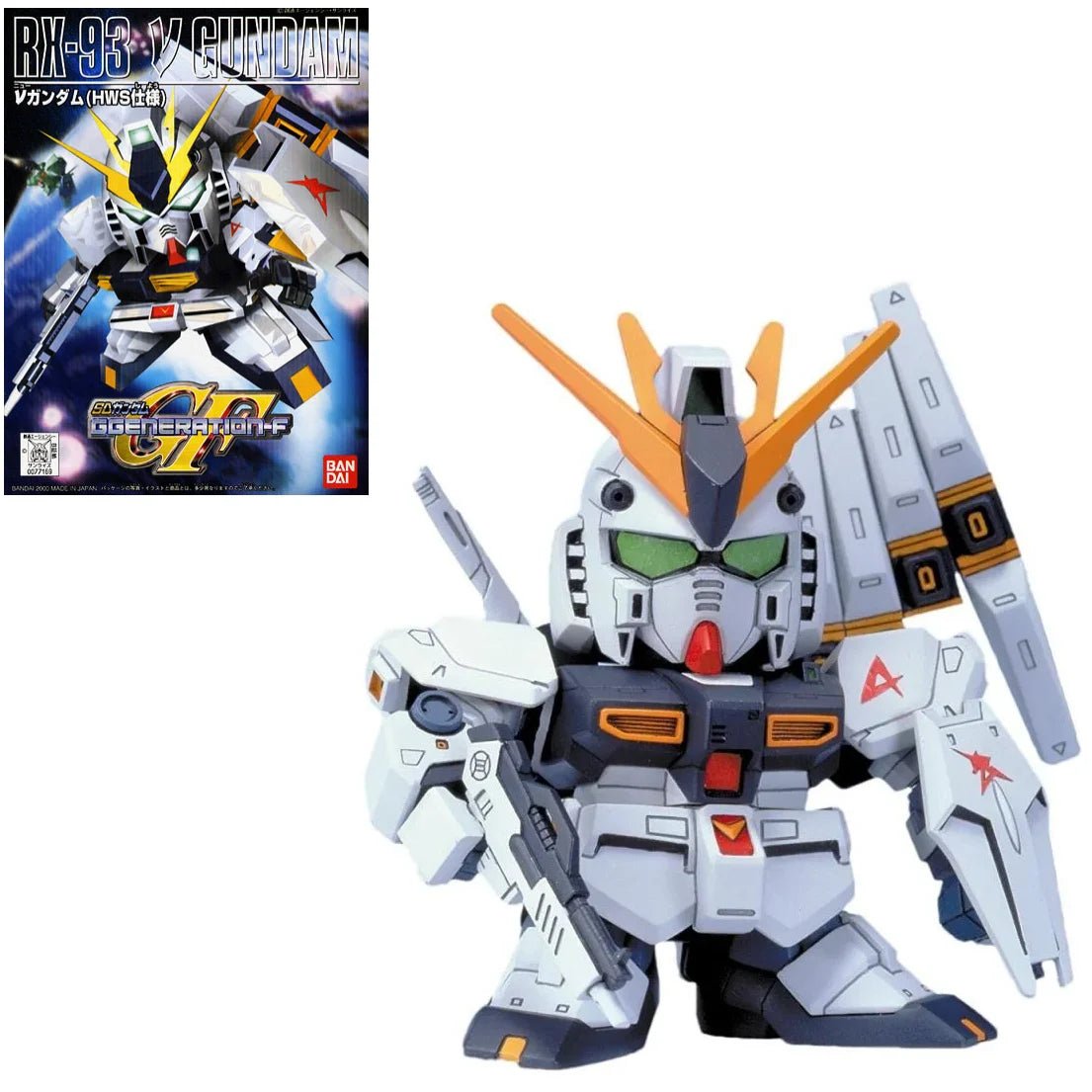 Bandai SD BB209 RX-93 νGundam Model Kit 8cm in Malta | LAB7