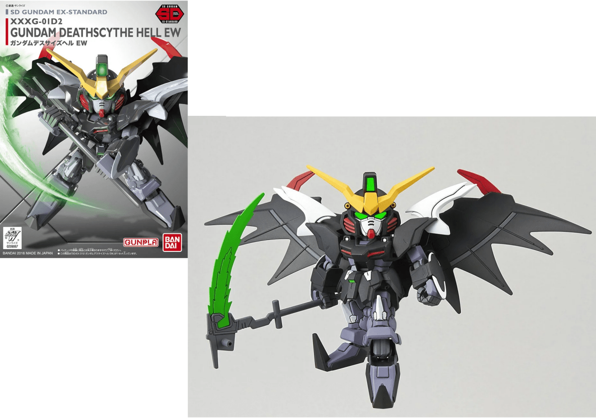 Bandai SD EX-Standard Gundam Deathscythe Hell EW – Chibi Model Kit in Malta | LAB7