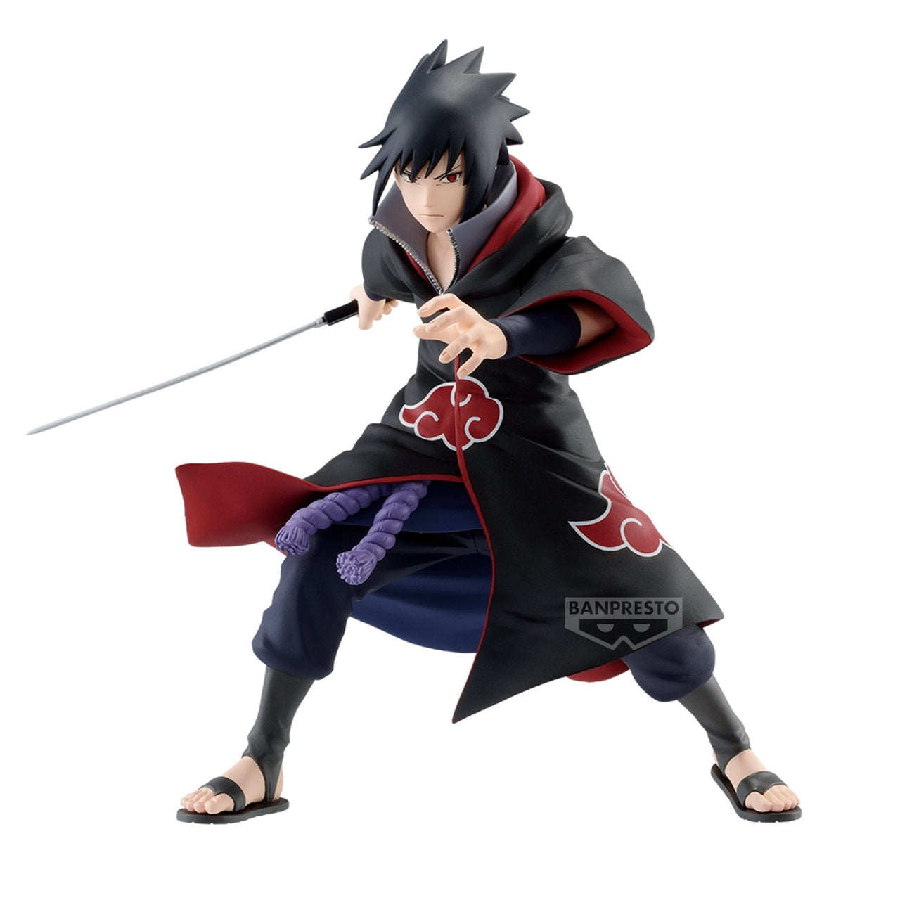 Banpresto Naruto Shippuden Sasuke Uchiha Vibration Stars Figure 15cm by LAB7 Malta, Europe