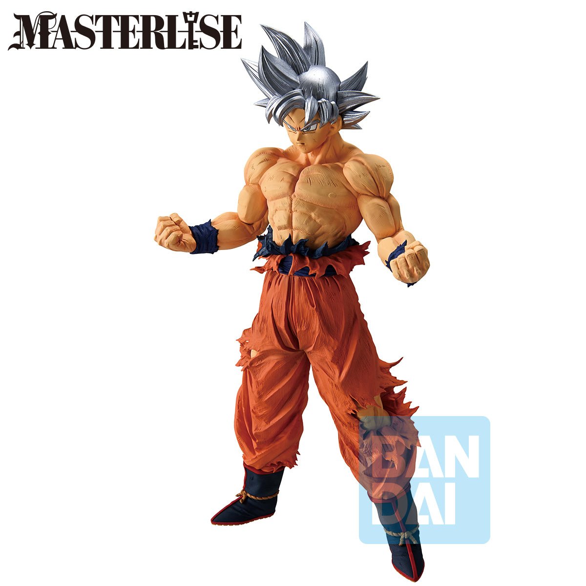 Banpresto Dragon Ball Super Son Goku Ultra Instinct Ichibansho The Chronicle of Goku MASTERLISE Figure 25cm